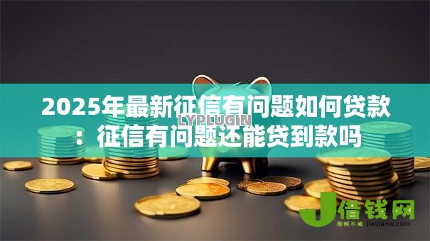 2025年最新征信有问题如何贷款：征信有问题还能贷到款吗