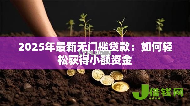 2025年最新无门槛贷款：如何轻松获得小额资金