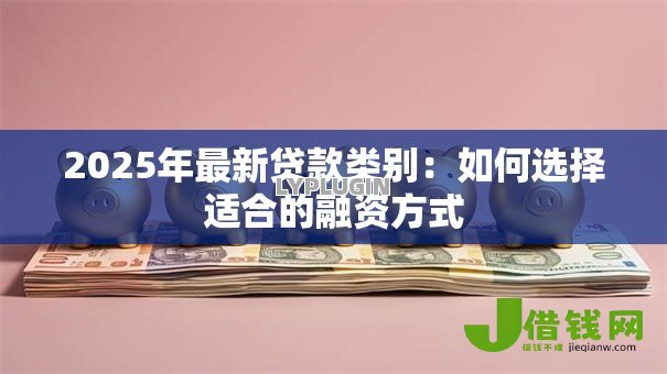 2025年最新贷款类别:如何选择适合的融资方式 2025年最新贷款类别:如何选择适合的融资方式