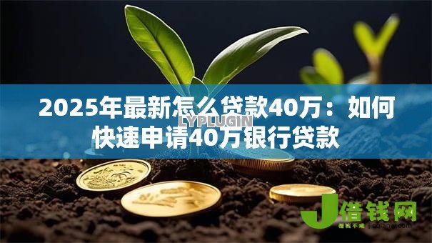 2025年最新怎么贷款40万:如何快速申请40万银行贷款 2025年最新怎么贷款40万:如何快速申请40万银行贷款