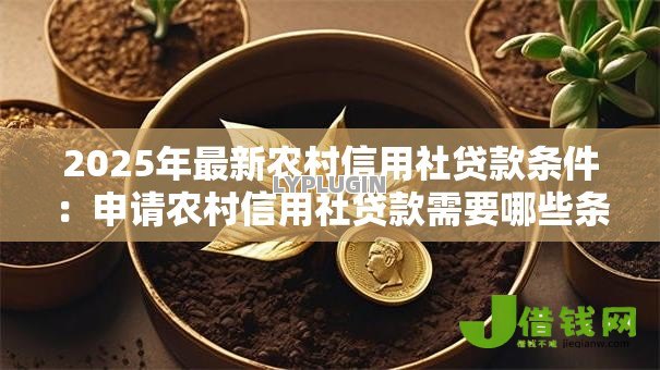 2025年最新农村信用社贷款条件:申请农村信用社贷款需要哪些条件 2025年最新农村信用社贷款条件:申请农村信用社贷款需要哪些条件
