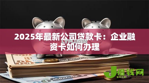 2025年最新公司贷款卡:企业融资卡如何办理 2025年最新公司贷款卡:企业融资卡如何办理