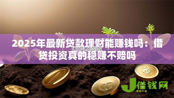 2025年最新贷款理财能赚钱吗:借贷投资真的稳赚不赔吗 2025年最新贷款理财能赚钱吗:借贷投资真的稳赚不赔吗