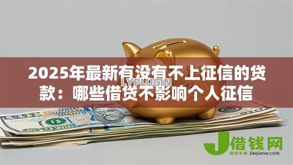2025年最新有没有不上征信的贷款：哪些借贷不影响个人征信