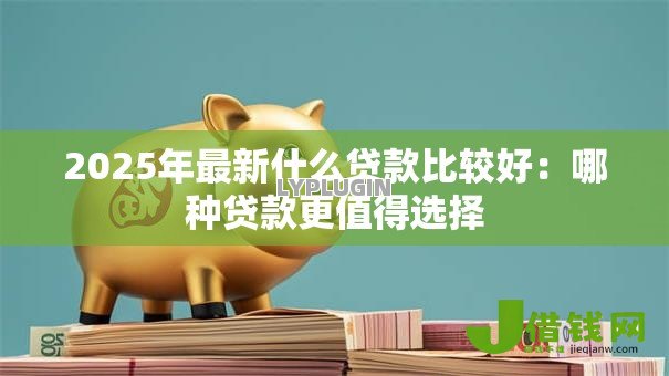 2025年最新什么贷款比较好:哪种贷款更值得选择 2025年最新什么贷款比较好:哪种贷款更值得选择