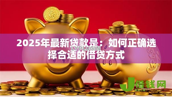 2025年最新贷款是:如何正确选择合适的借贷方式 2025年最新贷款是:如何正确选择合适的借贷方式