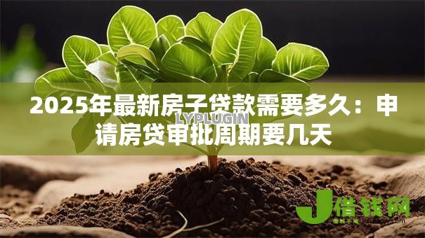 2025年最新房子贷款需要多久:申请房贷审批周期要几天 2025年最新房子贷款需要多久:申请房贷审批周期要几天