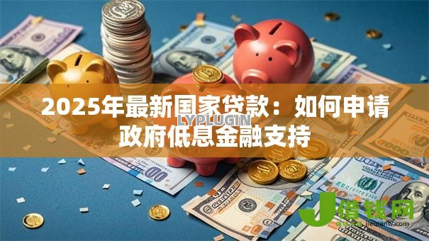 2025年最新国家贷款：如何申请政府低息金融支持