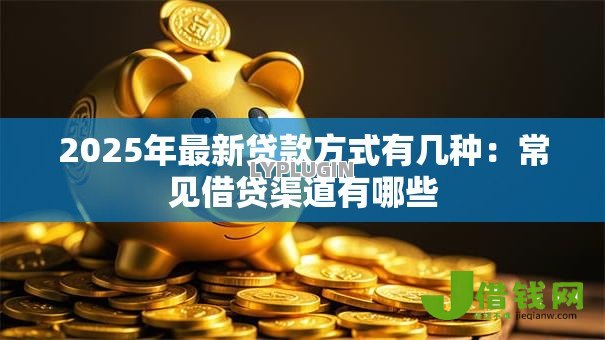 2025年最新贷款方式有几种:常见借贷渠道有哪些 2025年最新贷款方式有几种:常见借贷渠道有哪些