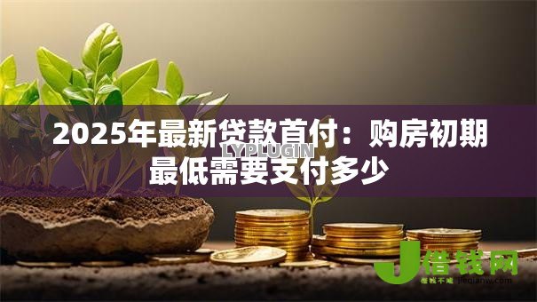 2025年最新贷款首付：购房初期最低需要支付多少