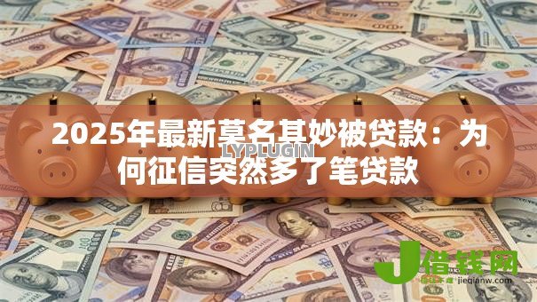 2025年最新莫名其妙被贷款:为何征信突然多了笔贷款 2025年最新莫名其妙被贷款:为何征信突然多了笔贷款