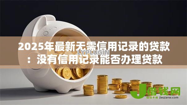 2025年最新无需信用记录的贷款：没有信用记录能否办理贷款