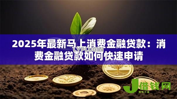 2025年最新马上消费金融贷款：消费金融贷款如何快速申请