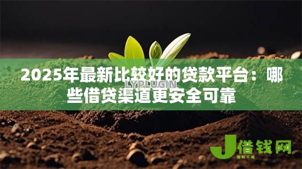 2025年最新比较好的贷款平台：哪些借贷渠道更安全可靠