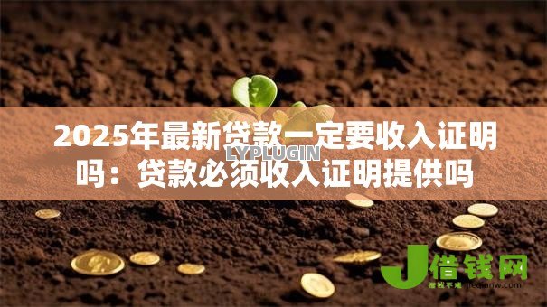 2025年最新贷款一定要收入证明吗:贷款必须收入证明提供吗 2025年最新贷款一定要收入证明吗:贷款必须收入证明提供吗