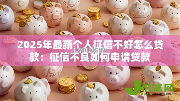 2025年最新个人征信不好怎么贷款：征信不良如何申请贷款
